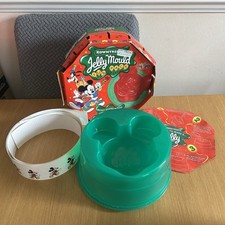 Mickey Mouse Jelly Mould Rountree’s With Movie Maker 1990’s 21x10cms