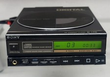 RARE Sony Discman D-170 Compact Disc Portable CD Player tested working See video