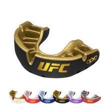 OPRO Gold Level UFC Moldable Mouth Youth (Under Age 10), Ufc - Black/Gold