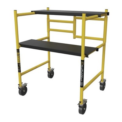 3' Portable Utility Scaffolding Double Locking Caster Wheel 500lb Capacity