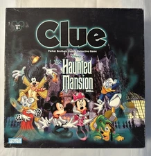 Clue Disney Haunted Mansion Edition Board Game Parker Bros 2004 COMPLETE 