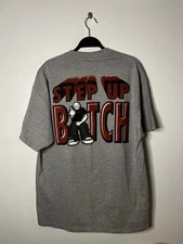 Vintage Tapout Shirt “Step Up B***h” Y2K UFC BOGO Logo