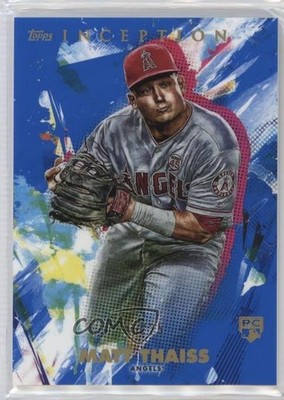 2020 Topps Inception Blue /25 Matt Thaiss #2 Rookie RC ni4