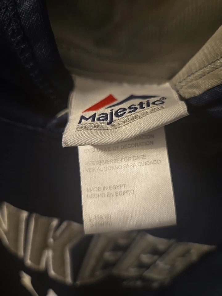 New York Yankees Majestic Sudadera con Capucha Juvenil Grande Foto 4 de 4