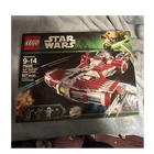 LEGO Star Wars Jedi Defender-Class Cruiser 75025 Complete Set 927 Pieces
