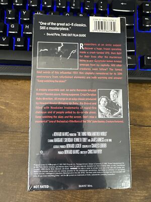 The Thing From Another World (VHS) Howard Hawks James Arness | eBay