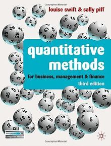 Quantitative Methods: For Business, Management and Finan... | Buch | Zustand gut