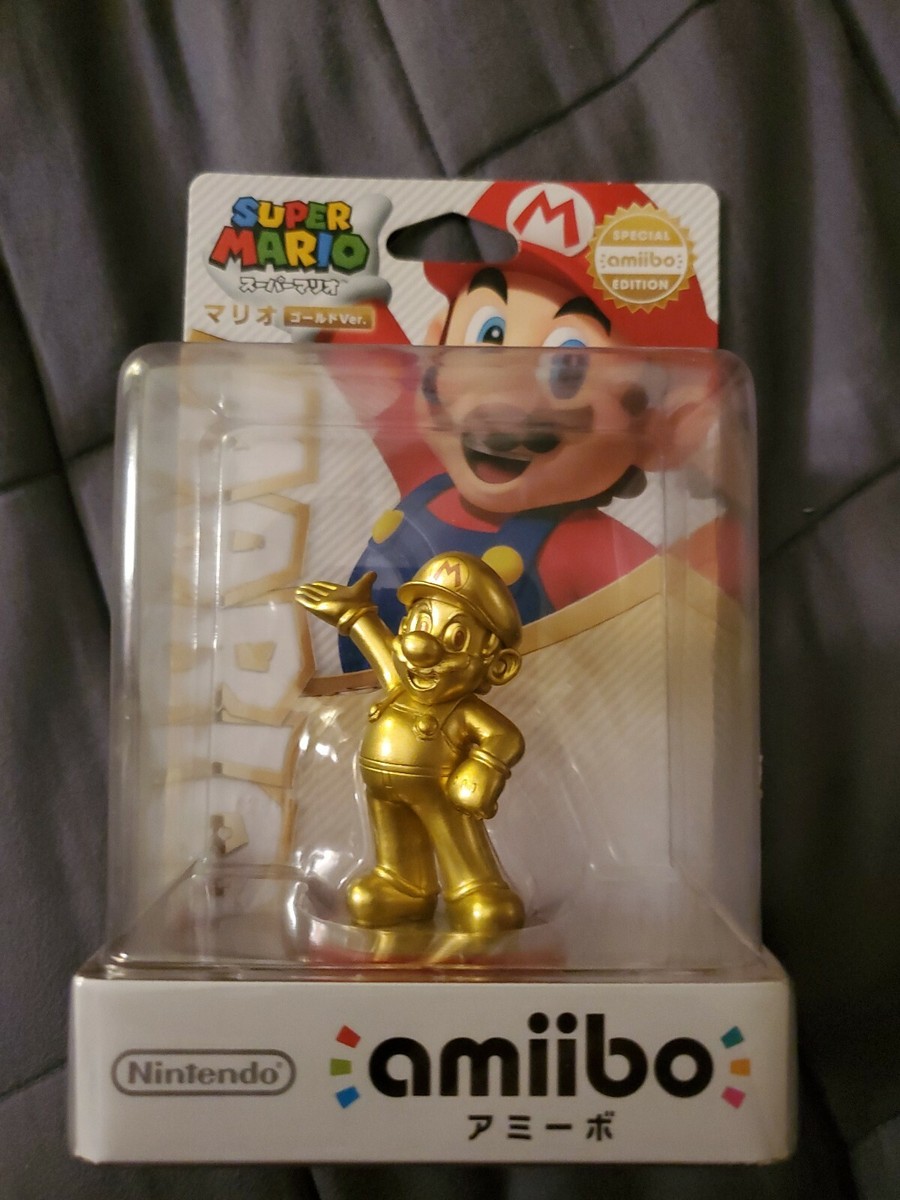 Wii U - 新品　送料込　amiibo マリオ　ゴールドver. amiibo Super Mario Series Figure (Mario Gold Ver.) for Wii U