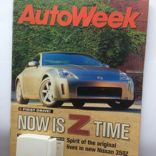 July 8 2002 Autoweek 1939 DeSoto Hayes Coupe Nissan 350Z Audi Mid-Ohio Hornish - Picture 4 of 12