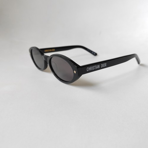 Dior DiorPacific R1I Black Grey Oval Sunglasses - Picture 5 of 6