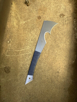 21'' Handmade Fantasy Hook Knife |Unique Steel Blade|Gift for Collectors & Cosply