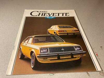 Vintage 1980 Chevrolet Chevette Car Dealer Brochure