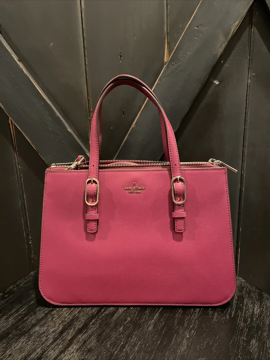 Kate spade triple gusset satchel sales