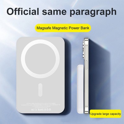 Magnetic Power Bank Wireless Charger for iPhone 15/14/13/12 Pro Battery Pack