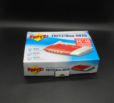 AVM Fritz!Box 4020 WLAN-Router 4-Port 450 MBit/s Fritzbox 4020 ...
