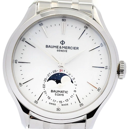 Baume & Mercier Clifton Bomatic M0A10552 Moon phase Automatic Men's Watch_826456