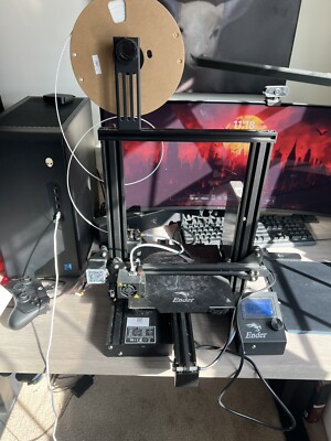 Crealty Ender 3 Pro 3D Printer/ Used with 3D printer filament 