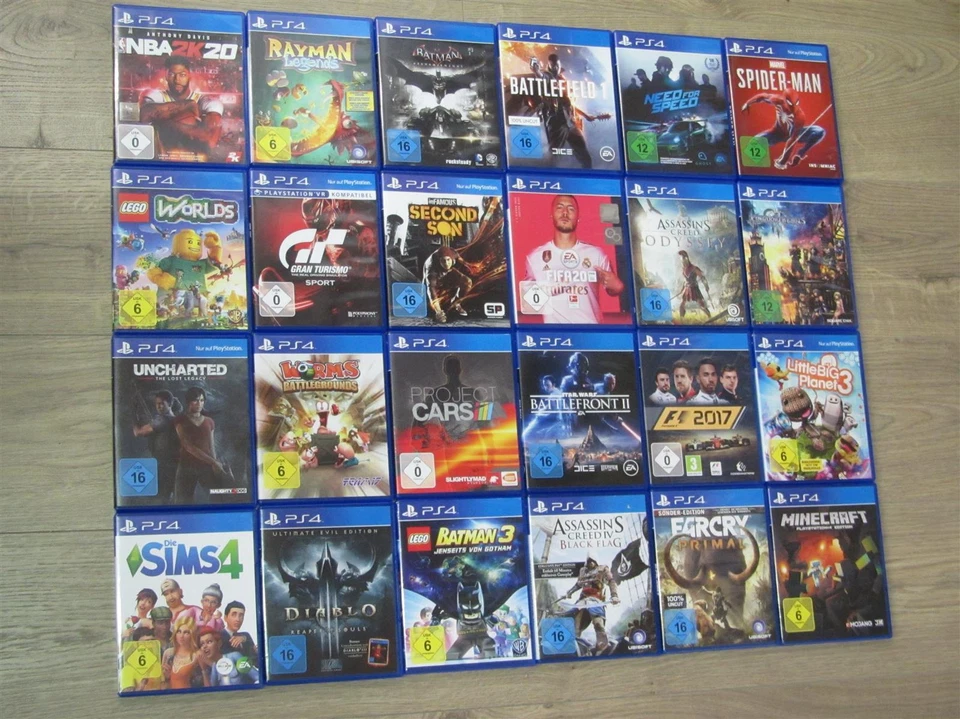 Playstation 4 Spiele Auswahl Uncharted, Minecraft, Fifa, Lego Star Wars uvm. PS4 - Bild 1 von 1