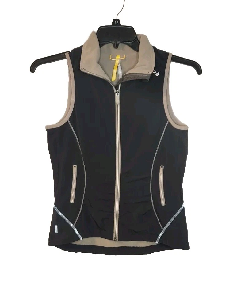 lole athletic full zip performance fleece lined pockets jacket