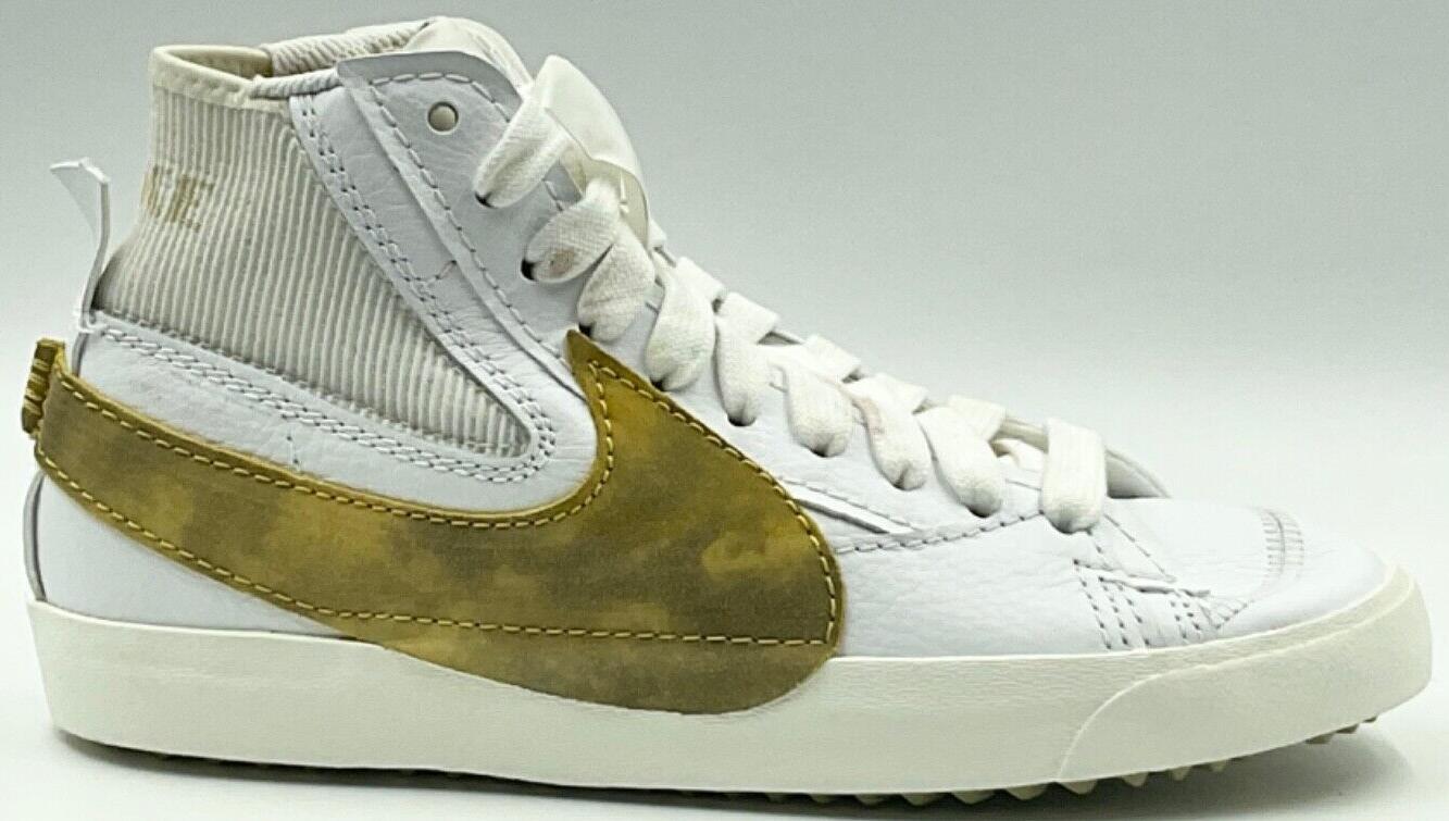 Nike Blazer Premium Low White Metallic Gold for Sale
