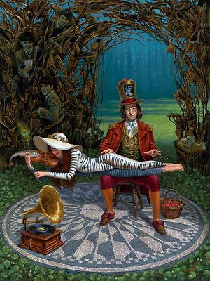 HD Canvas Print home decor wall art painting,michael cheval-162041