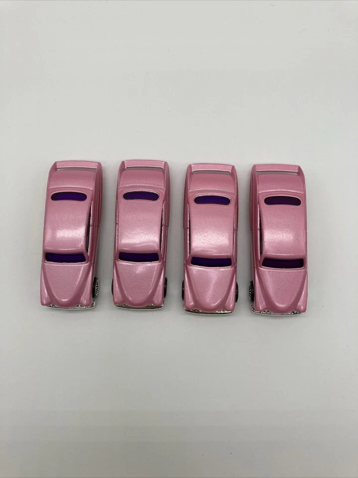Hot Wheels 2010 Mystery Cars Purple Passion pearl pink (lot Of 4) - Image 2 of 4