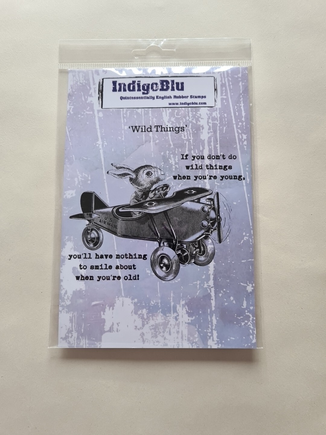 INDIGOBLU RUBBER STAMPS SET A6 ""RIDE LONG"" BNIP *LOOK*