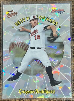 #ad #ad 2018 Bowman#x27;s Best Grayson Rodriguez 1998 Performers Atomic Refractor #98BP GR $3.49