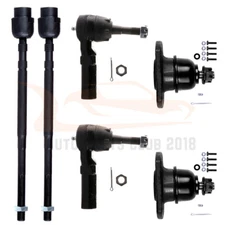 6Pcs Front Lower Ball Joints Tie Rod Fits 1990-97 98 99 00 01 Chevrolet Lumina