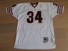 CHICAGO BEARS #34 WALTER PAYTON 1975 - 1987 THROWBACKS SEWN NFL JERSEY MEN 54