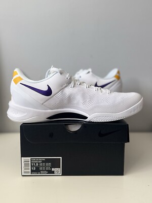 Nike Kobe 8 Protro 'Lakers Home' (HF9550-100) Men's Size 11.5