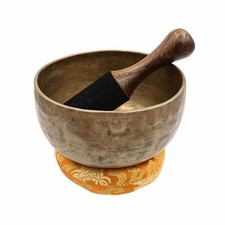 Antique collected singing bowl-6 inches thadobati singing bowl-old yoga bowl