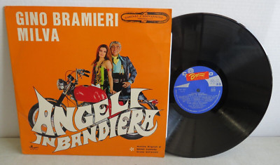 MILVA GINO BRAMIERI ANGELI IN BANDIERA 1969 ITALY LP CAROSELLO PLP 327