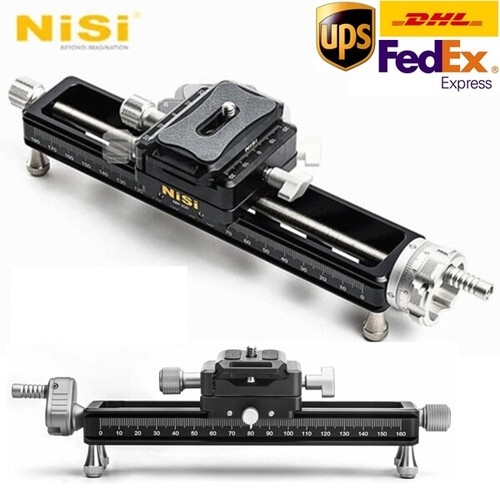 NiSi NM-200S Quick Adjustment Macro Focusing Rail with 360 Degree Rotating Clamp - Bild 1 von 12
