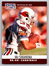 1990 Pro Set - Vai Sikahema #262
