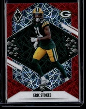 2021 Panini Phoenix Eric Stokes Red Lazer