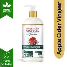 Apple Cider Vinegar Shampoo Anti Dandruff Hair Loss Sulfate Free Shampoo