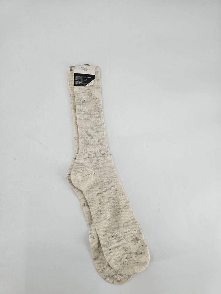 Calcetines blancos Christian Dior vintage hechos en EE. UU. 6,5-12 4241 NUEVOS CON ETIQUETAS Foto 3 de 4