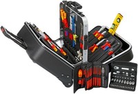 "Knipex \"Big Twin Move\" 00 21 41 Werkzeugkoffer Elektro - 63-Teilig - BestüCkt -"