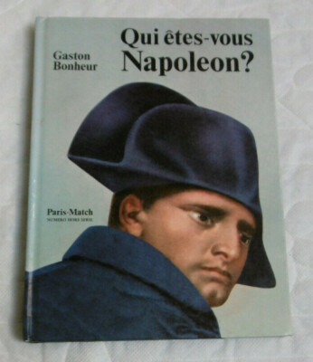 BUCH WER BIST DU NAPOLEON PARIS-MATCH IN GUTEM ZUSTAND