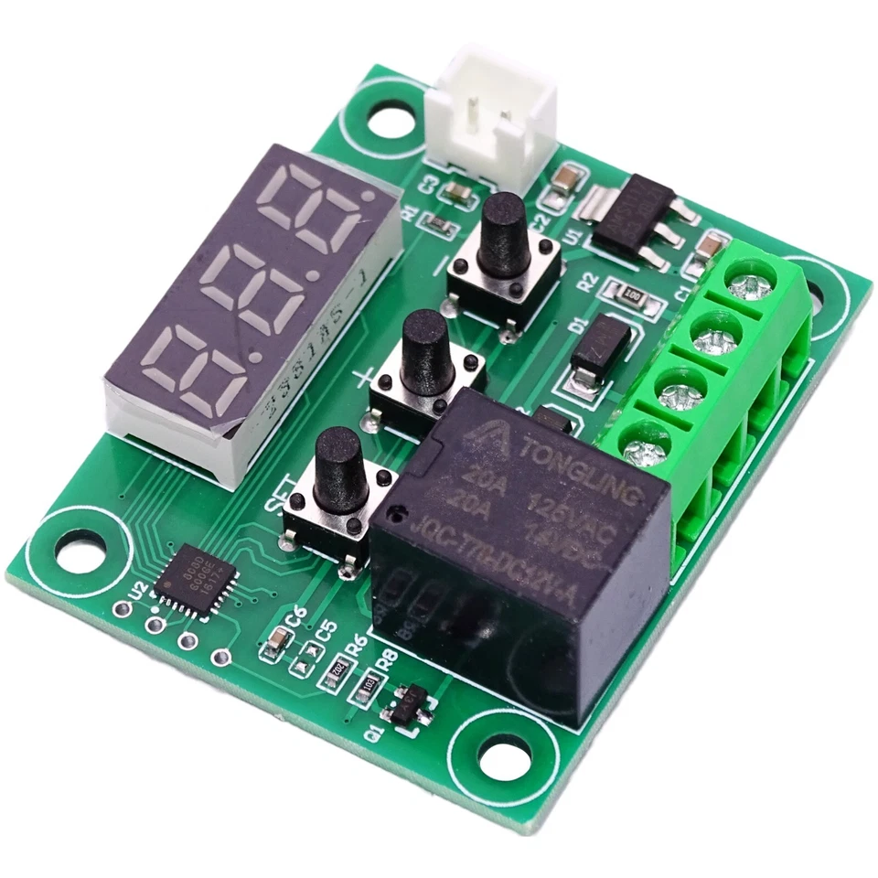 XH-W1209 Digital Thermostat Relay Temperaturschalter 12V für Arduino Controller - Bild 3 von 3