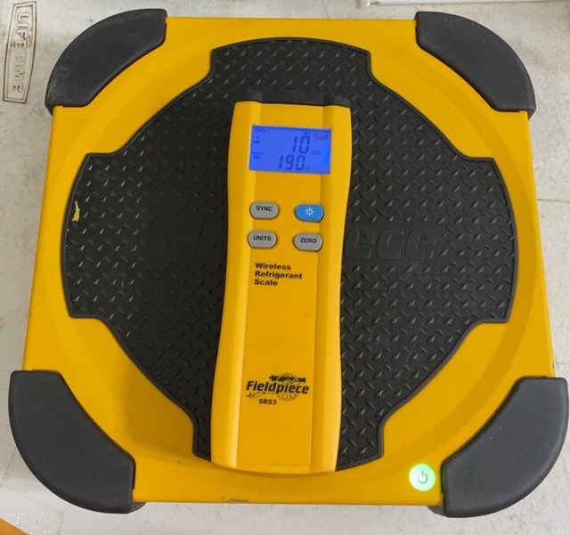 Fieldpiece SRS3 Wireless Refrigerant Scale with Remote for sale online