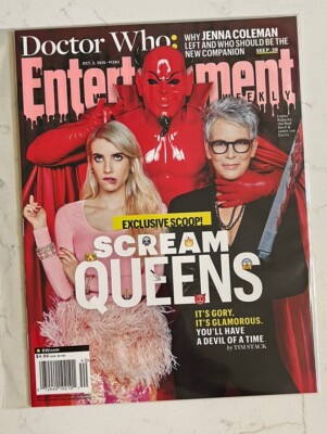Entertainment Weekly Oct 2015 Scream Queens Jamie Roberts Murphy MINT - NO LABEL