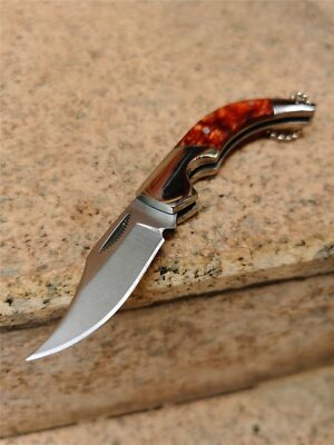 Small and Compact Folding Keychain Pocket Tactical Defense Rescue Knife Tool EDC