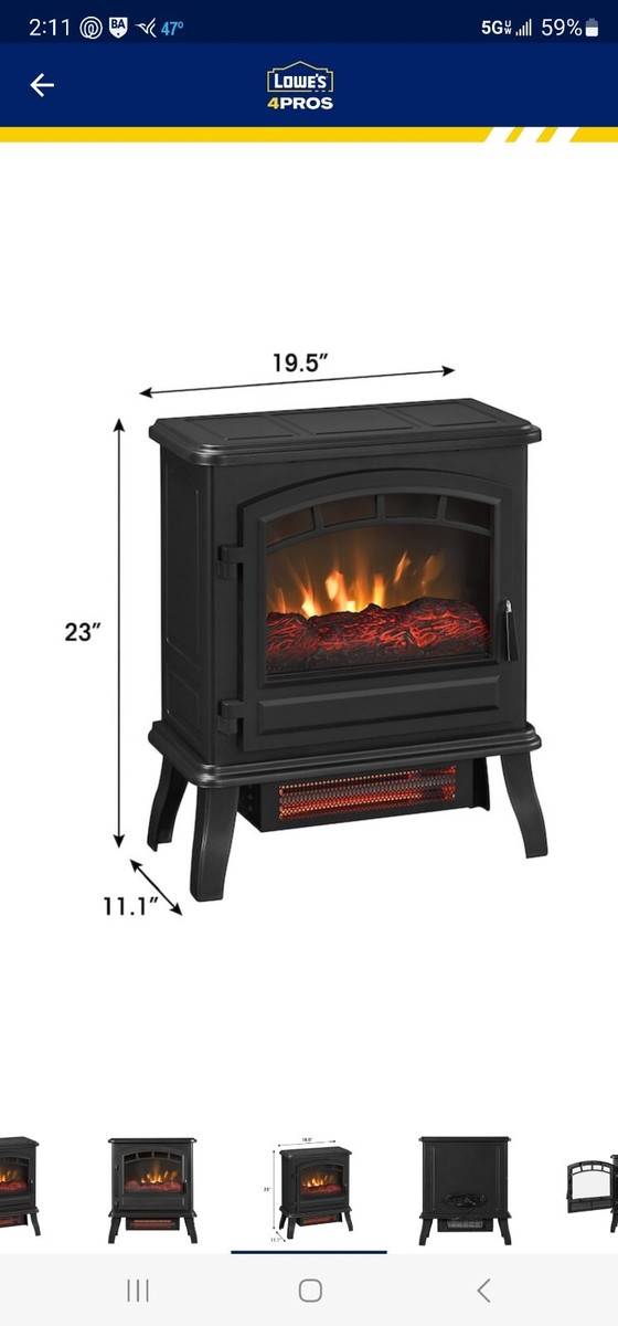 Style Selection Electric Fire place 4976277 | eBay