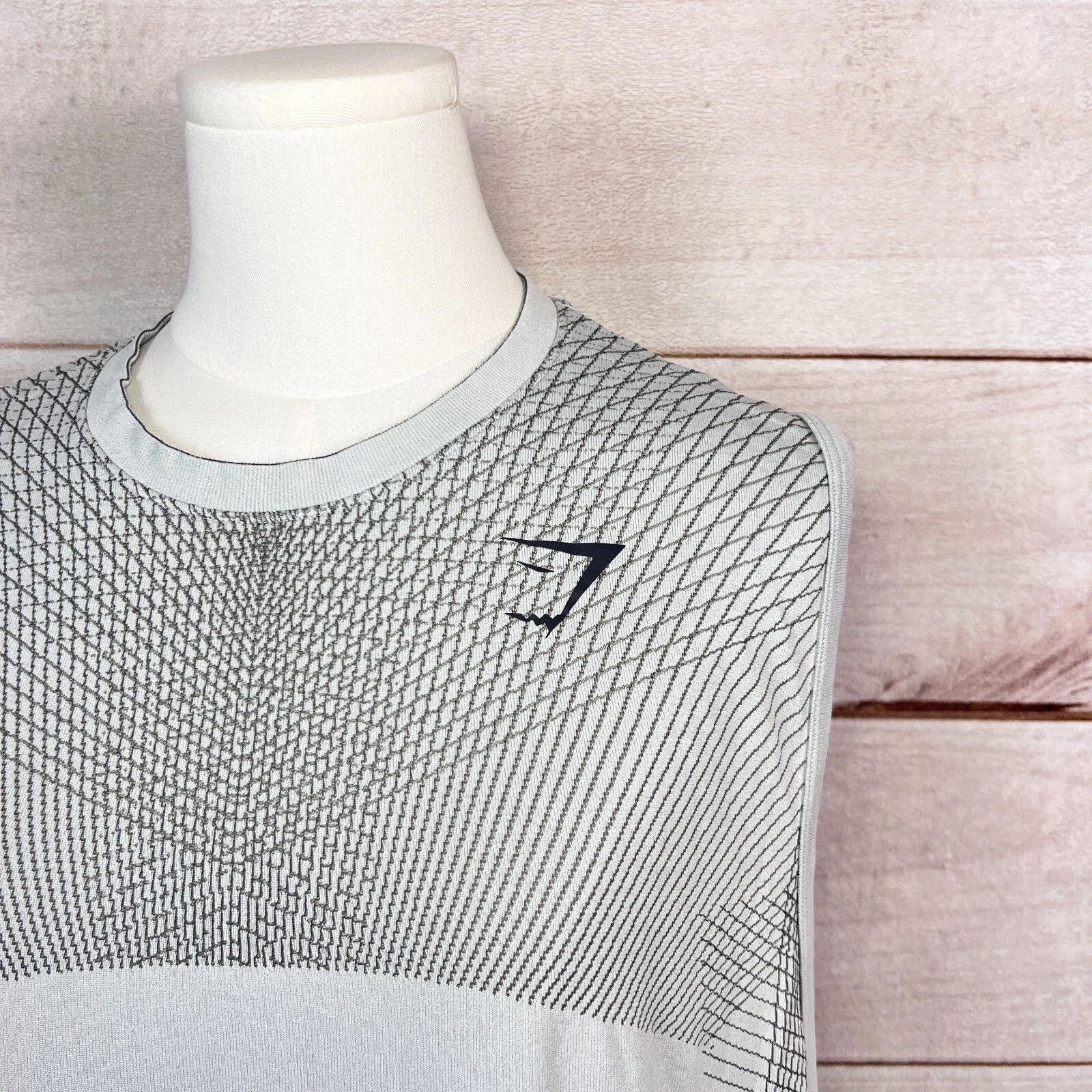 gymshark apex seamless crew neck performance workout training tank-top