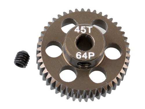 Arrowmax Pignon de Moteur 7075 Solide 45 Dents #Modul64