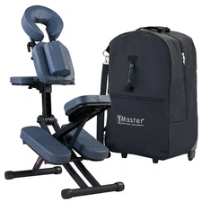 Master Massage Rio Portable Massage Chair Lightweight with Carrying Case
