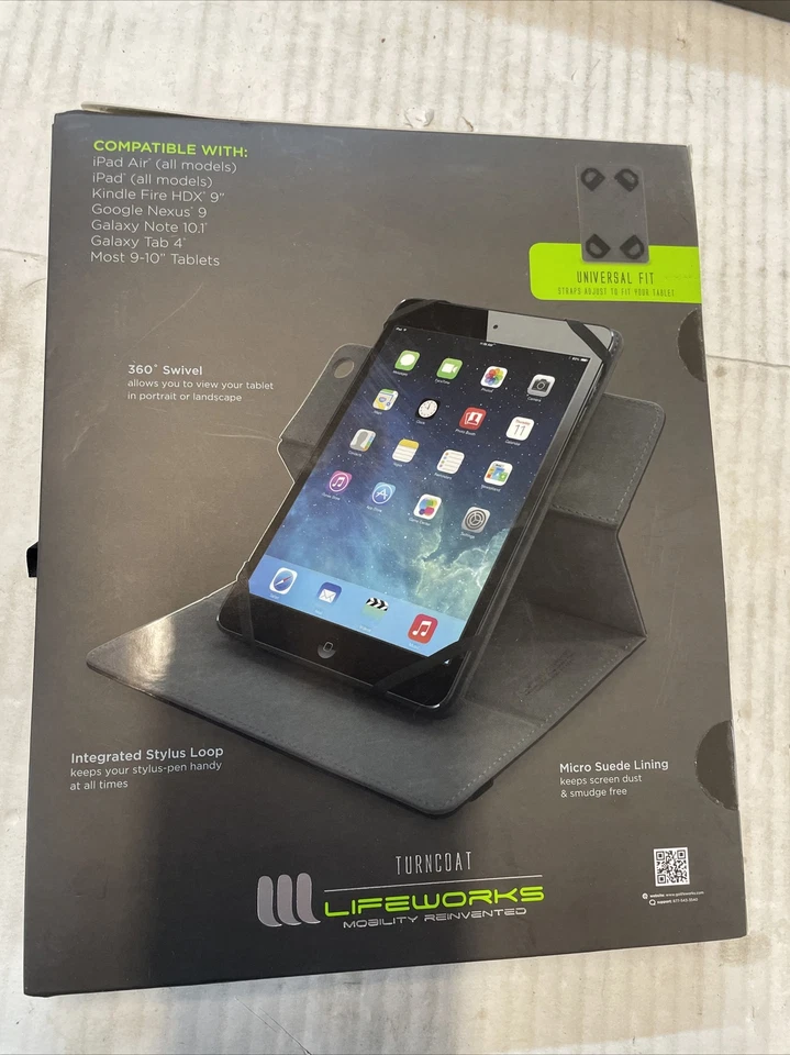 Lifeworks LW-T2011B 9"-10" Universal Swivel Case Black. A10 657 - Image 2 of 3