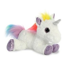 Aurora 12" Rainbow Unicorn 31571 Plush Stuffed Animal Toy